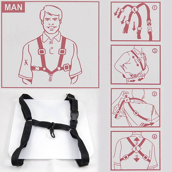 EZI Baritone Tenor Alto Sax Saxophone Strap Harness Black eBay