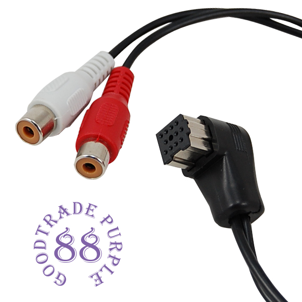 FOR PIONEER CAR STEREO AUX INPUT LEAD ADAPTER CDRB10 eBay