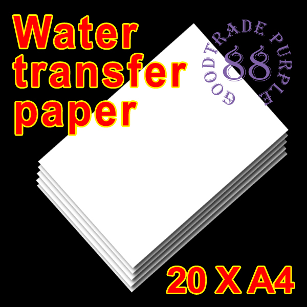 20 X Light Water Transfer Paper (with detailed instructions 