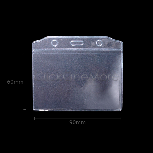 VOSO PVC Plastic Pocket Wallet ID Card Pass Badge Holder Bulk Wholesale US eBay