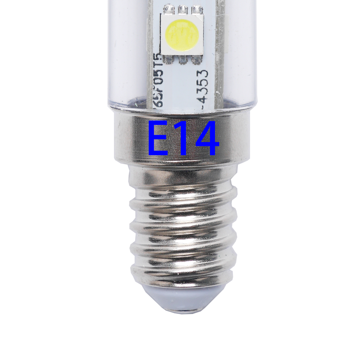 2 X E14 2 5W White LED Light Bulb FOR Kitchen Range Hood Chimmey Fridge
